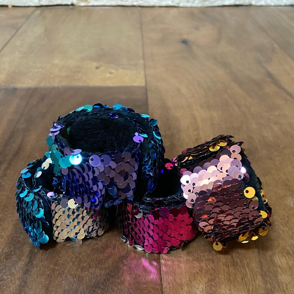 Sequins Slap Bracelets - 4